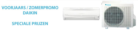 Uitzonderlijke airco-promotie Daikin